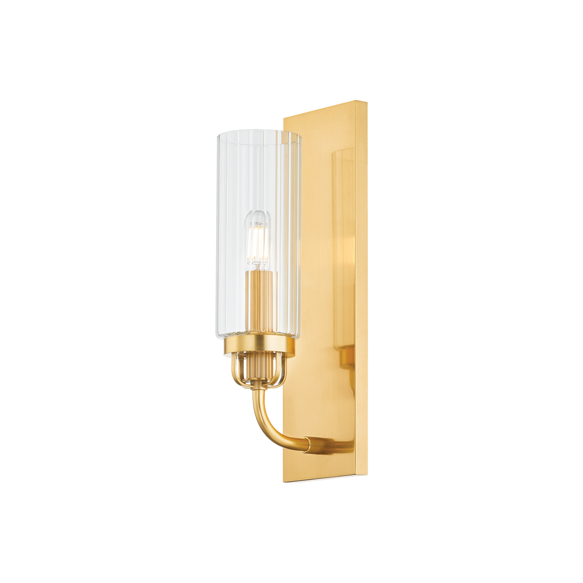 Halifax Wall Sconce - Aged Brass by Hudson Valley Lighting