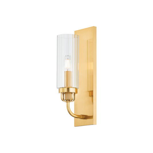 Halifax Wall Sconce - Aged Brass by Hudson Valley Lighting