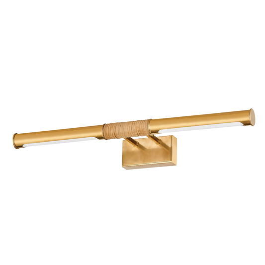 Hallstead Large Picture Light - Aged Brass by Hudson Valley Lighting