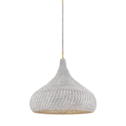 Hampstead Large Pendant - Aged Brass by Hudson Valley Lighting