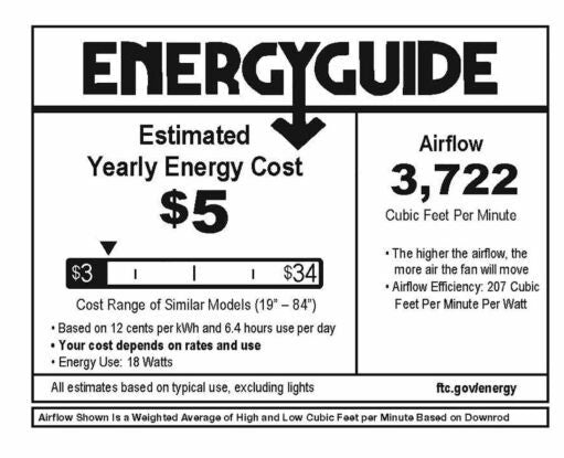 Hampton 56" LED Smart Fan - Heritage Brass by Hinkley Lighting