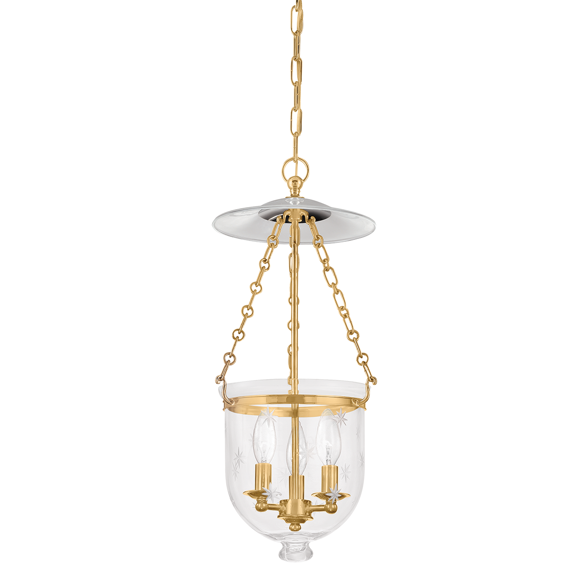 Hampton Pendant - Aged Brass by Hudson Valley Lighting
