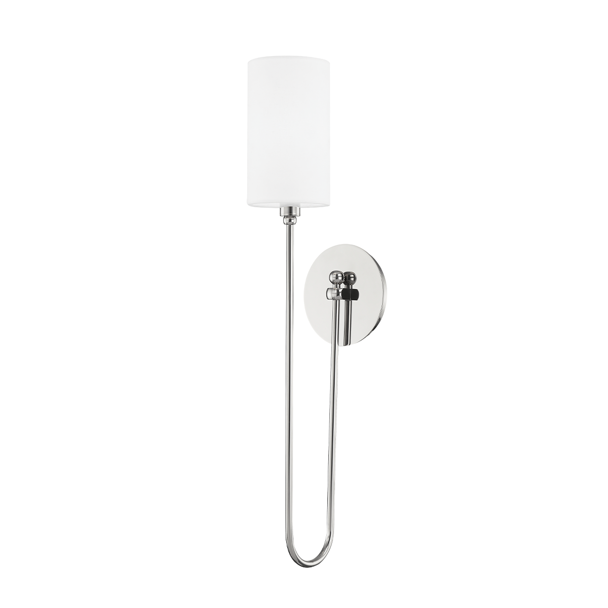 Harlem Wall Sconce - Polished Nickel by Hudson Valley Lighting