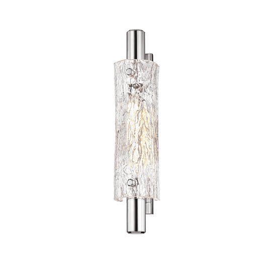 Harwich Wall Sconce - 1-Light - Polished Nickel by Hudson Valley Lighting