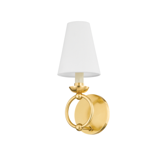 Haverford Wall Sconce - 1-Light - Aged Brass - Mitzi H757101-AGB