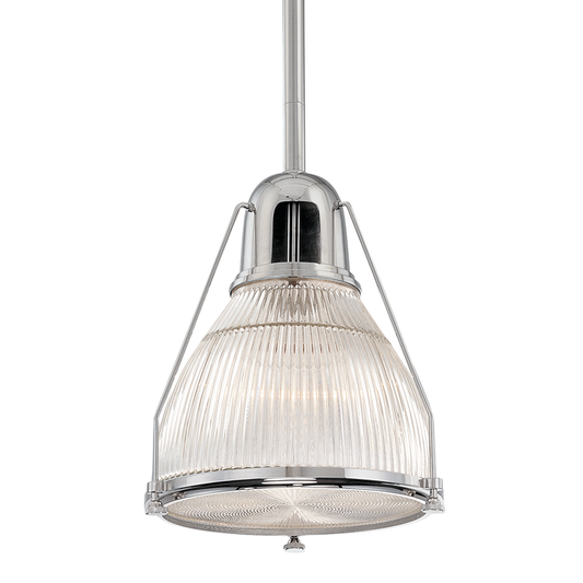 Haverhill Medium Pendant - Polished Nickel by Hudson Valley Lighting