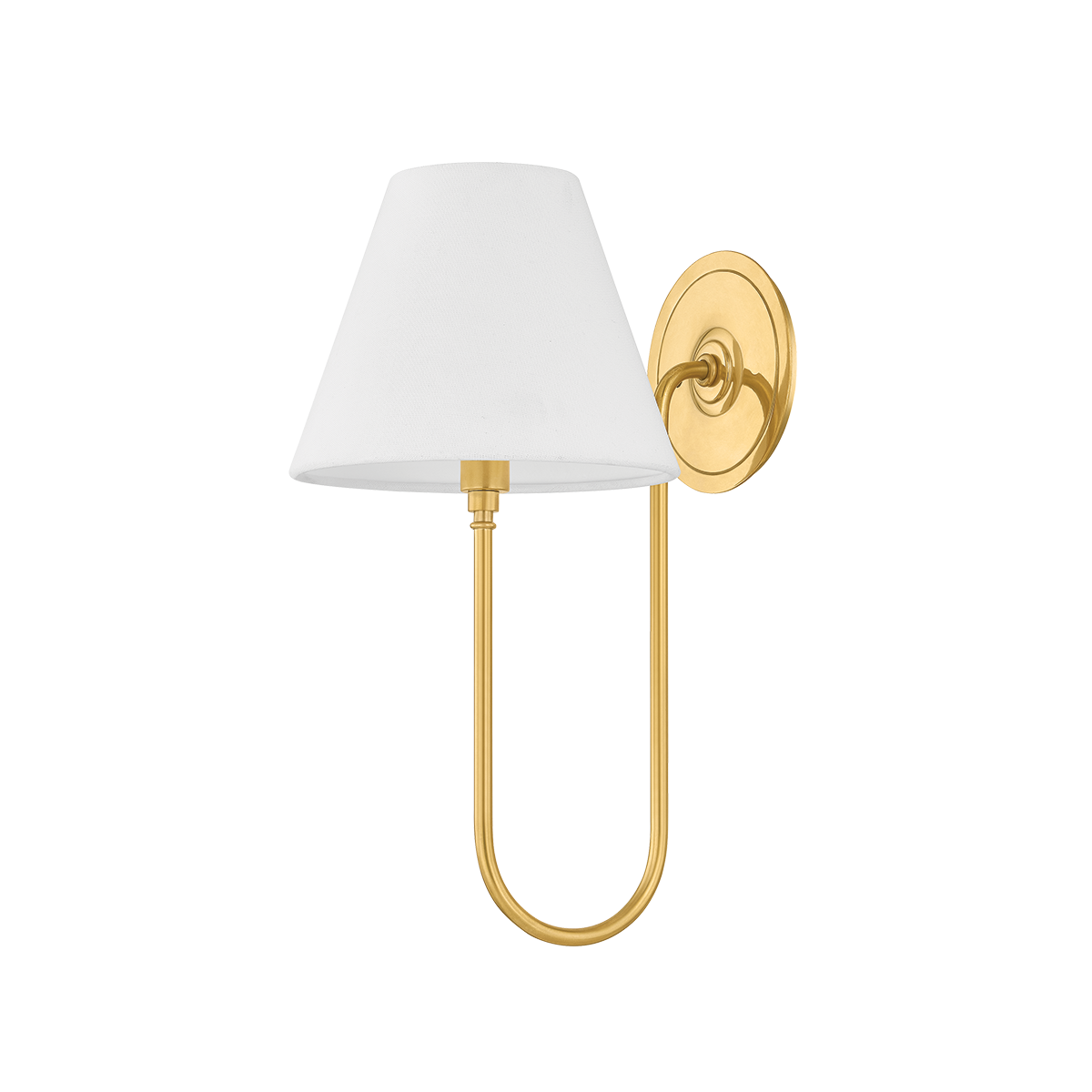 Hawthorne Wall Sconce - Aged Brass by Hudson Valley Lighting