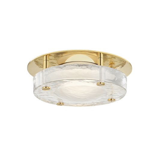 Heath Flush Mount - Aged Brass by Hudson Valley Lighting