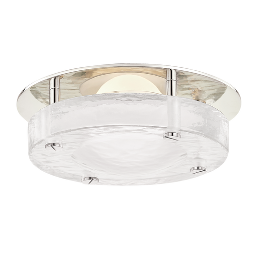 Heath Flush Mount - Polished Nickel by Hudson Valley Lighting