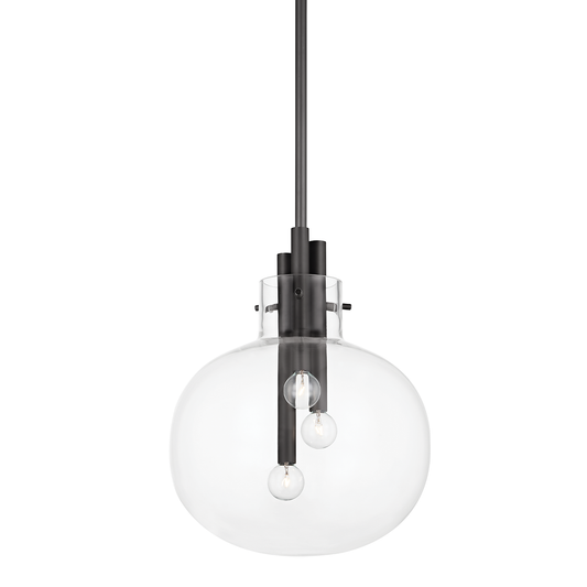 Hempstead Pendant - Black Brass by Hudson Valley Lighting
