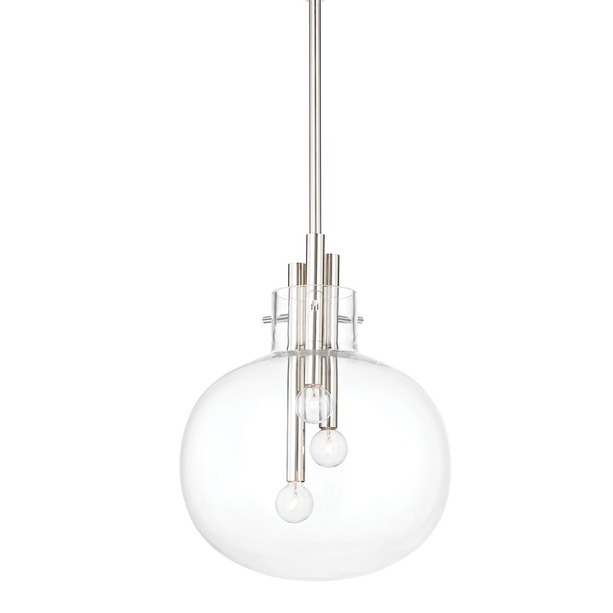 Hempstead Pendant - Polished Nickel by Hudson Valley Lighting