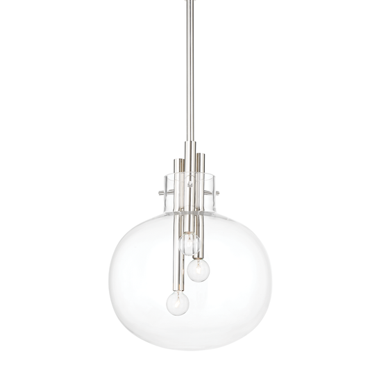 Hempstead Pendant - Polished Nickel by Hudson Valley Lighting