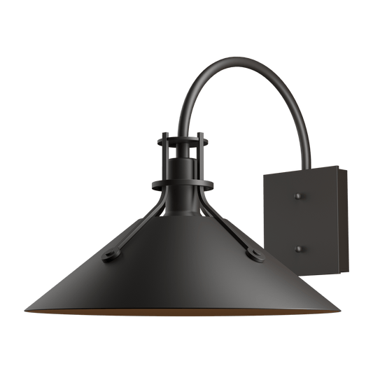 Henry Large Dark Sky Friendly Outdoor Sconce - Oil Rubbed Bronze by Hubbardton Forge