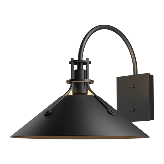 Henry Large Outdoor Sconce - Coastal Black by Hubbardton Forge