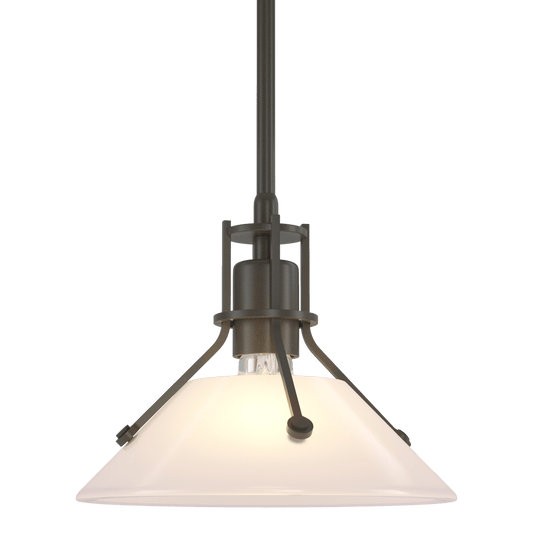 Henry Mini Pendant - Dark Smoke - Frosted Glass by Hubbardton Forge