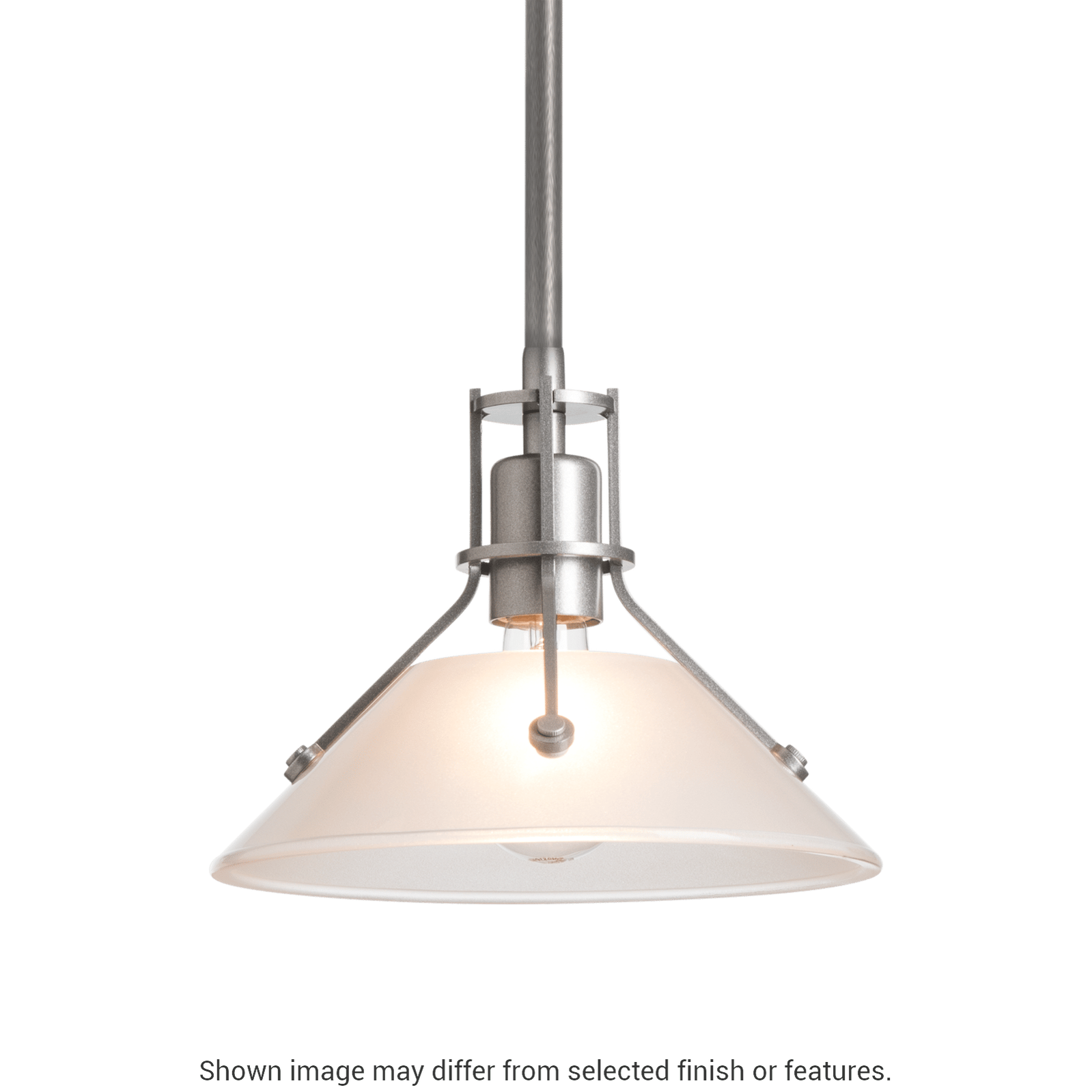 Henry Mini Pendant - White - Frosted Glass by Hubbardton Forge