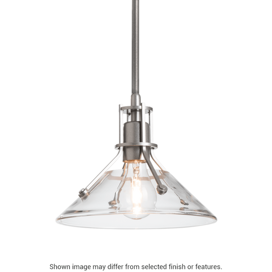Henry Mini Pendant - White - Frosted Glass by Hubbardton Forge