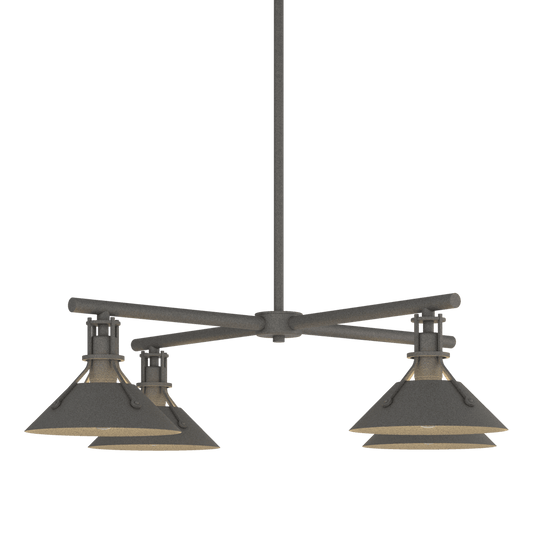 Henry Outdoor 4-Light Pendant - Natural Iron by Hubbardton Forge