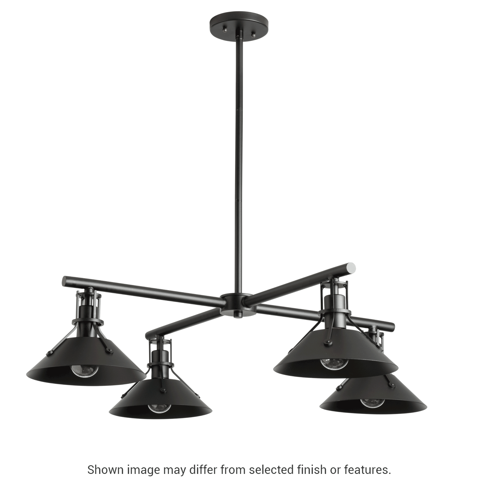 Henry Outdoor 4-Light Pendant - White by Hubbardton Forge