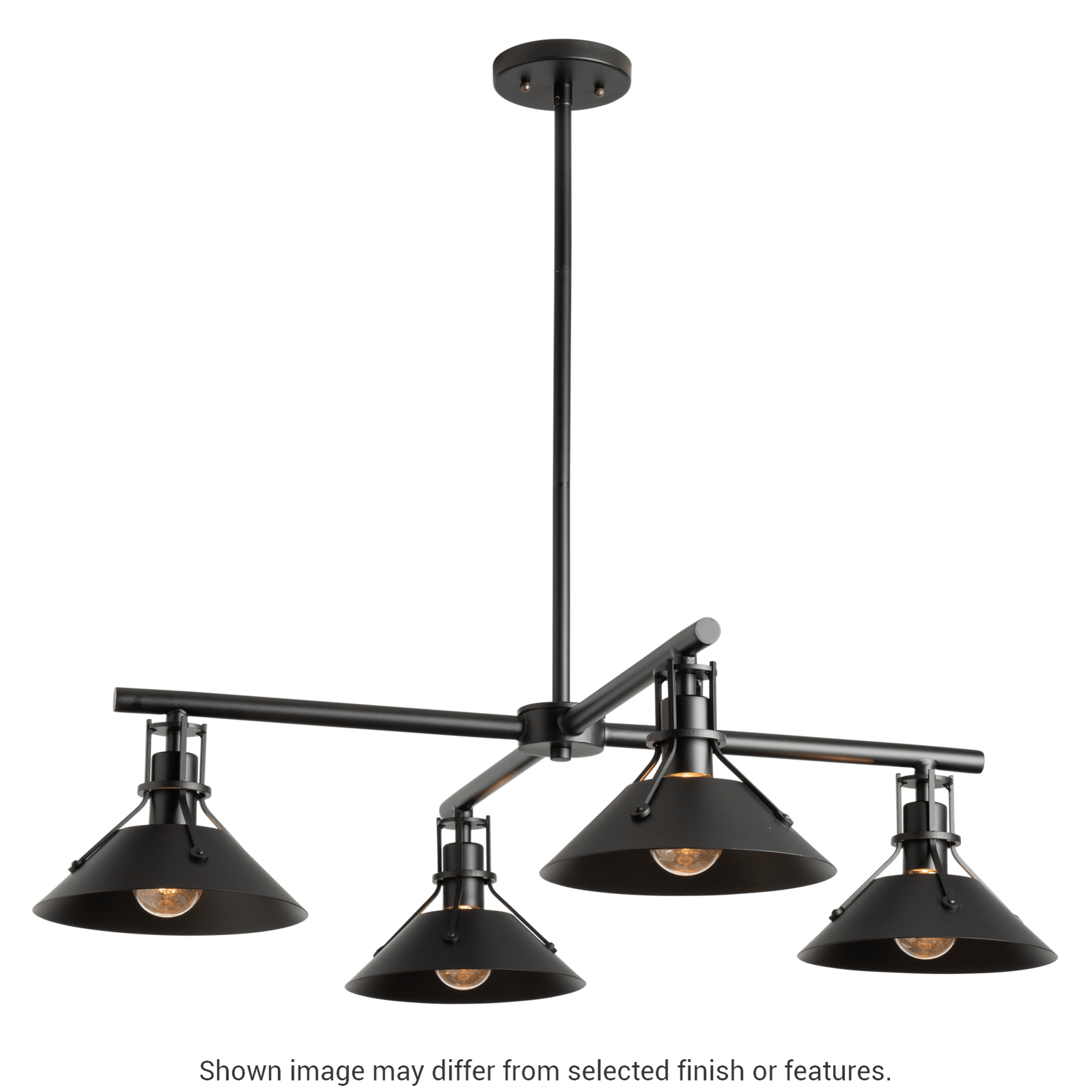 Henry Outdoor 4-Light Pendant - White by Hubbardton Forge