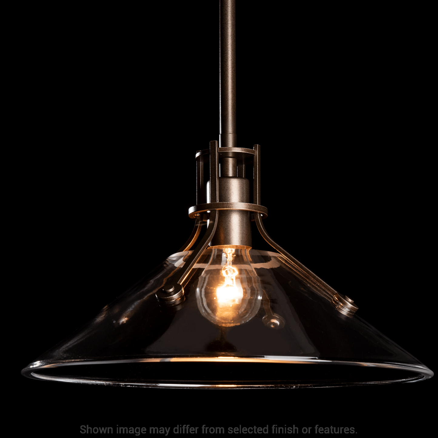 Henry Outdoor Pendant with Glass Medium - White - Frosted Glass by Hubbardton Forge