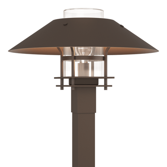 Henry Outdoor Post Light - Coastal Bronze - Clear Glass by Hubbardton Forge