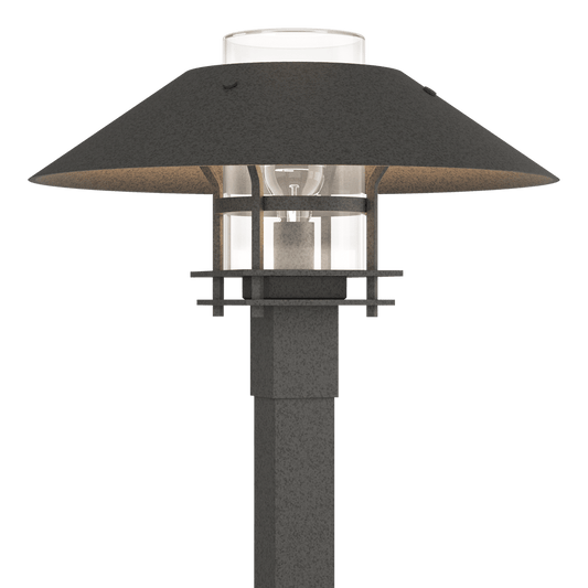 Henry Outdoor Post Light - Natural Iron - Clear Glass by Hubbardton Forge
