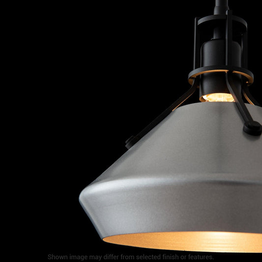 Henry With Chamfer Pendant - White by Hubbardton Forge