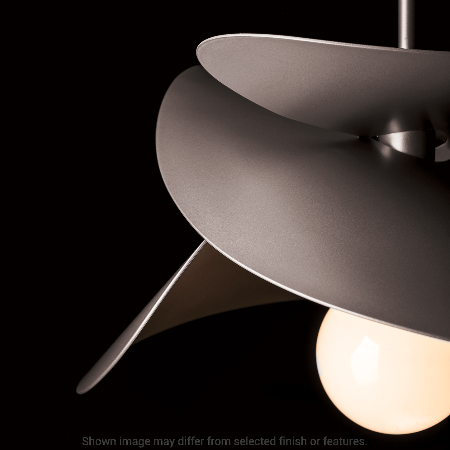 Hibiscus Outdoor Pendant - White by Hubbardton Forge
