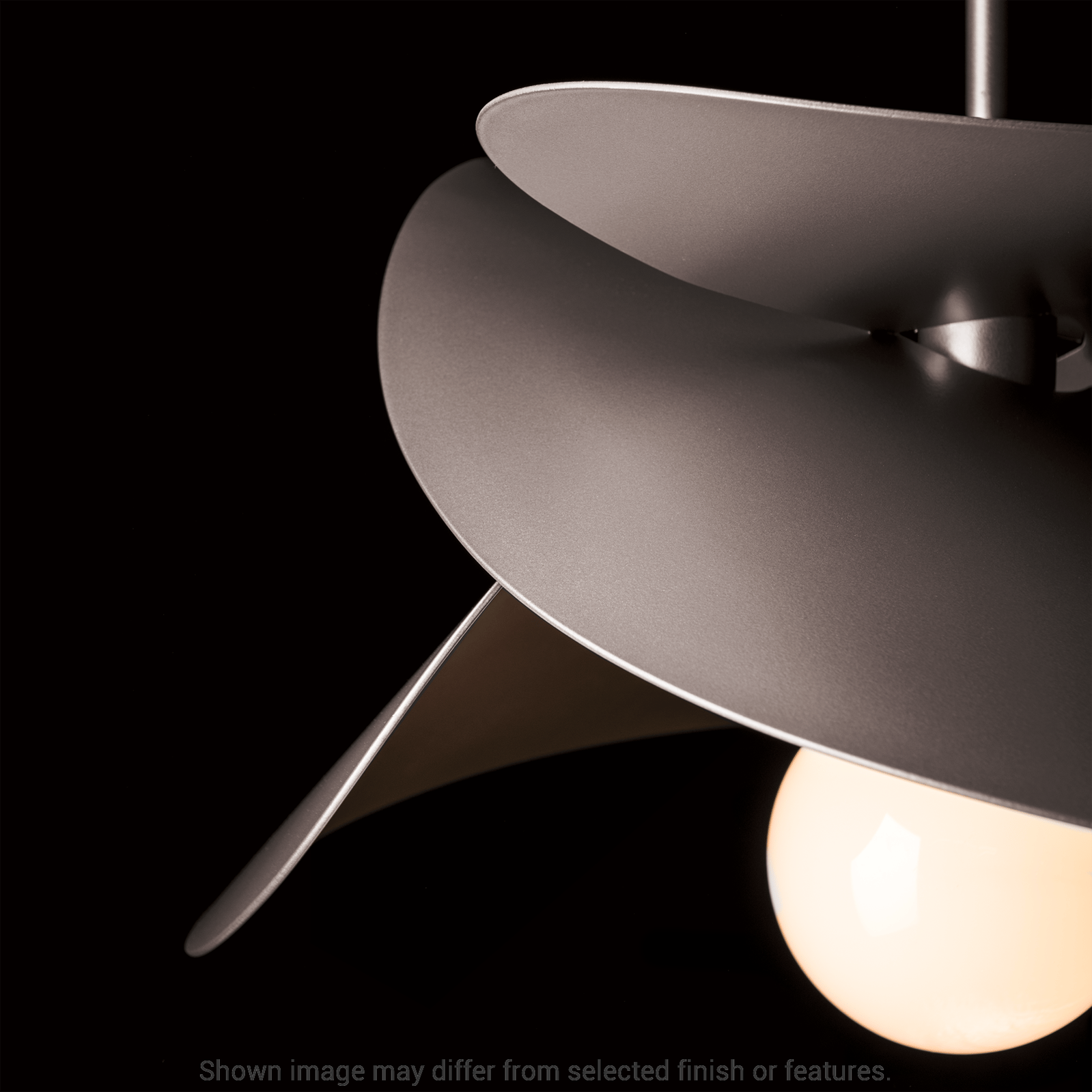 Hibiscus Outdoor Pendant - White by Hubbardton Forge