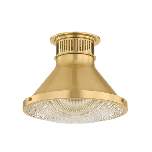Highclere Flush Mount - Aged Brass by Hudson Valley Lighting
