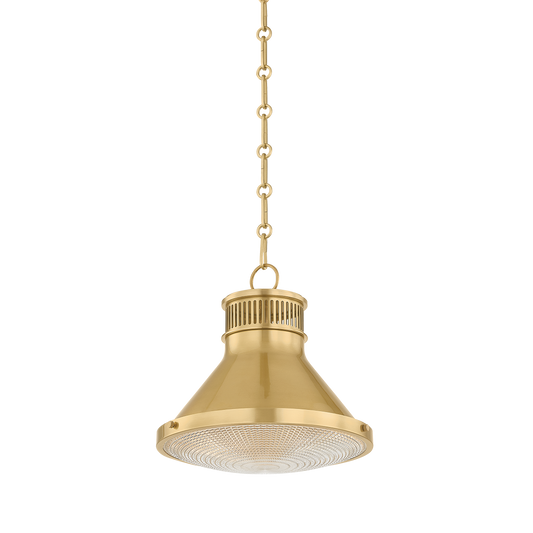 Highclere Pendant - Aged Brass by Hudson Valley Lighting