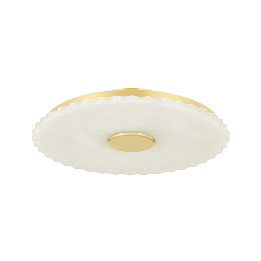 Highland Falls Flush Mount - Aged Brass by Hudson Valley Lighting