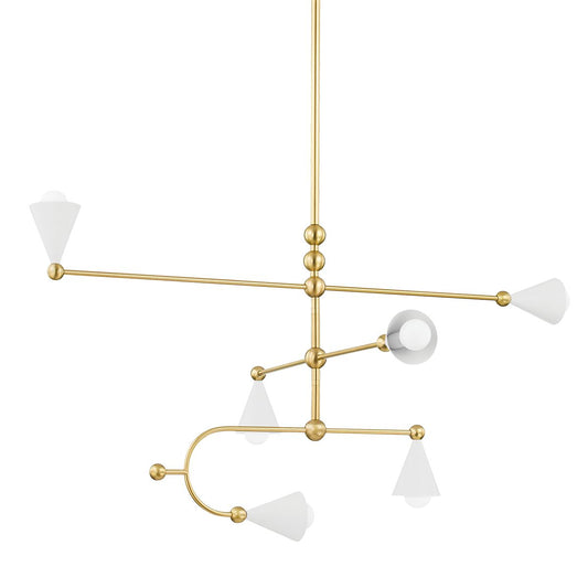 Hikari 6-Light Chandelier by Mitzi
