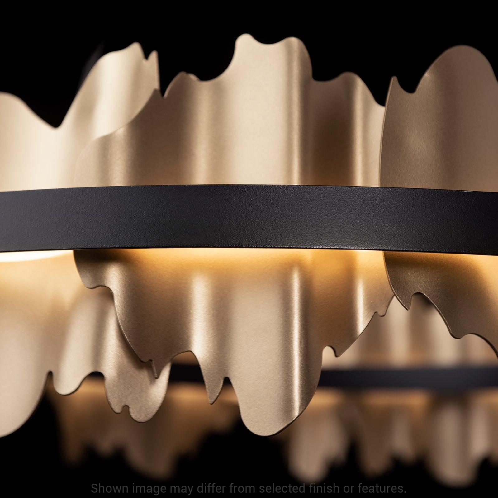 Hildene Circular LED Pendant - White by Hubbardton Forge