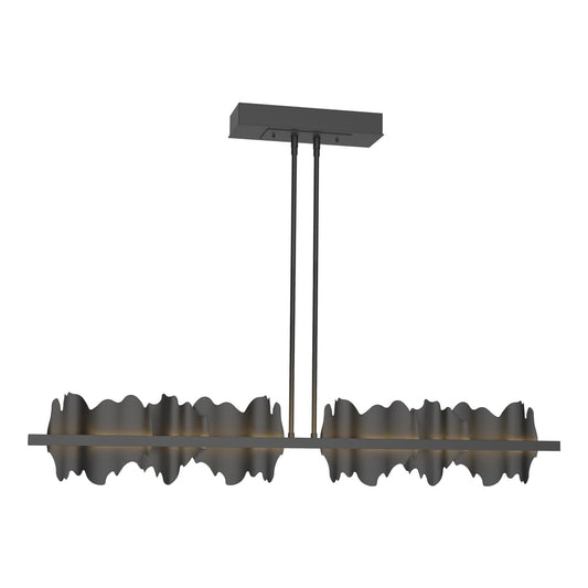 Hildene Large LED Pendant - Black by Hubbardton Forge