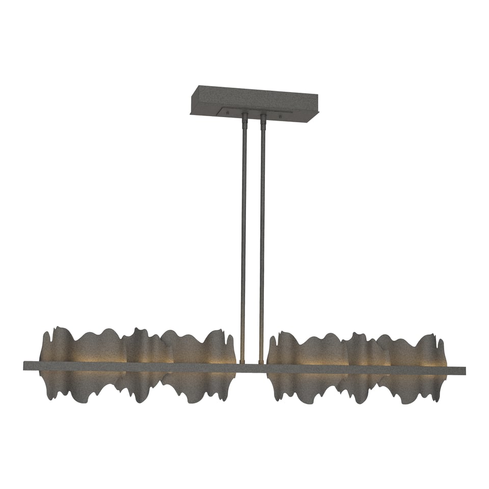 Hildene Large LED Pendant - Natural Iron by Hubbardton Forge
