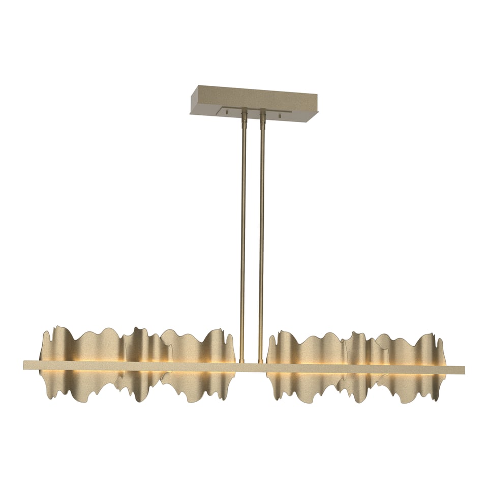 Hildene Large LED Pendant - Soft Gold by Hubbardton Forge