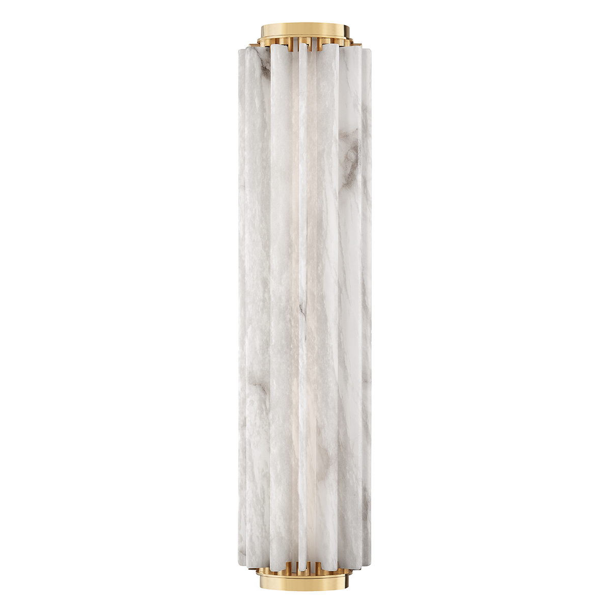 Hillside Large Wall Sconce - Aged Brass by Hudson Valley Lighting