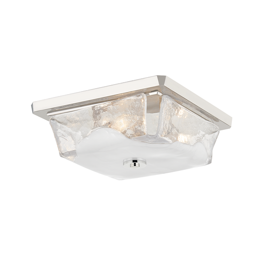 Hines Flush Mount - Polished Nickel by Hudson Valley Lighting