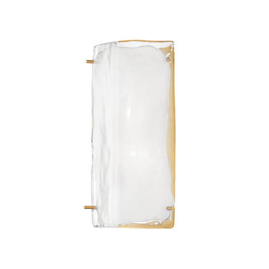 Hines Wall Sconce - 2-Light - Aged Brass by Hudson Valley Lighting