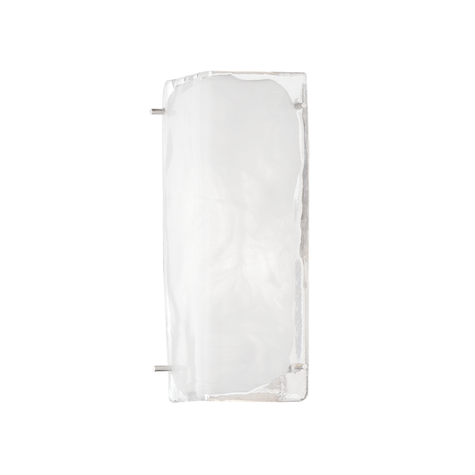 Hines Wall Sconce - 2-Light - Polished Nickel by Hudson Valley Lighting