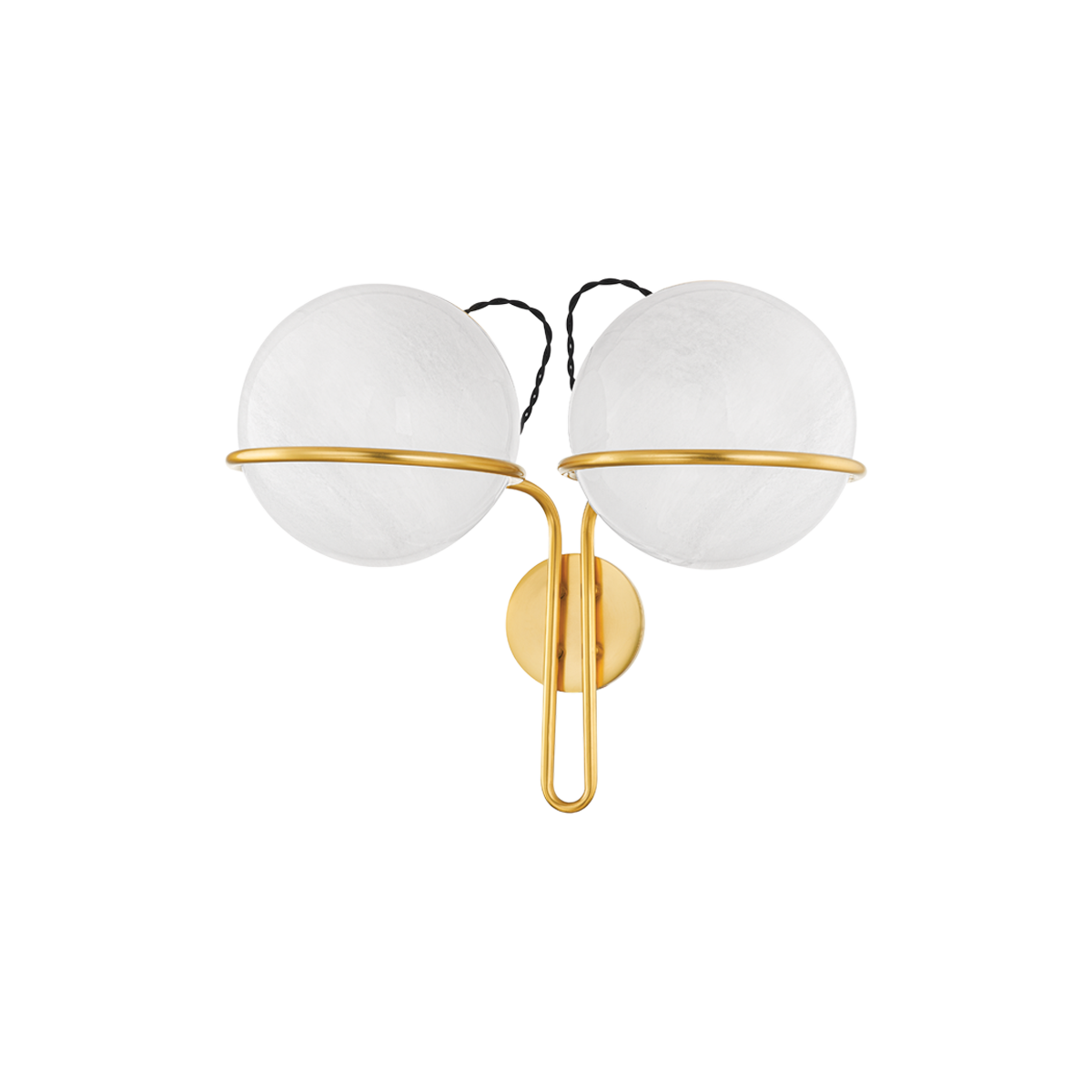 Hingham Wall Sconce - Aged Brass by Hudson Valley Lighting