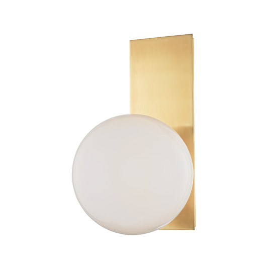 Hinsdale Wall Sconce - Aged Brass by Hudson Valley Lighting