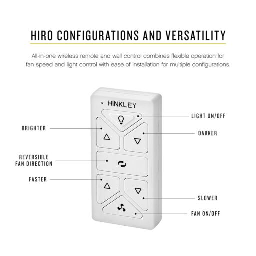 HIRO Control Metro Wet - White by Hinkley Lighting