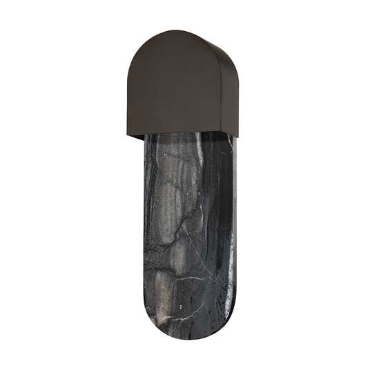 Hobart Wall Sconce - Black Brass by Hudson Valley Lighting