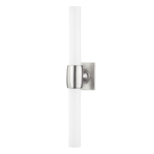 Hogan Wall Sconce - Opal Glossy Shade - Burnished Nickel by Hudson Valley Lighting