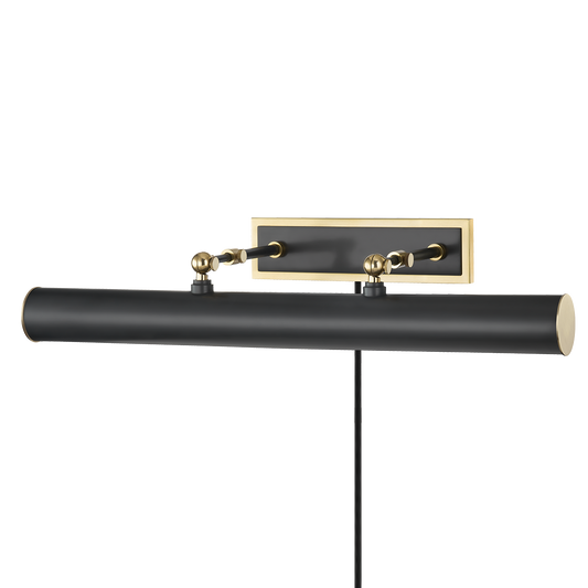 Holly Plug-In Picture Light - 3-Light - Aged Old Bronze - Mitzi HL263203-AOB