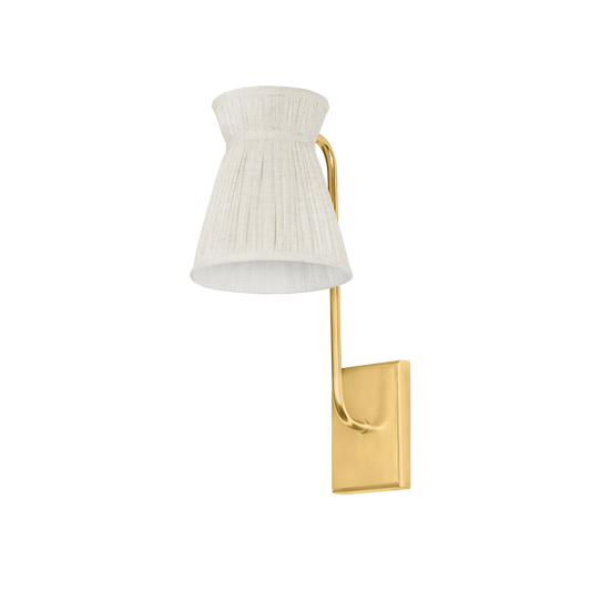 Hollywood Wall Sconce - Aged Brass by Hudson Valley Lighting