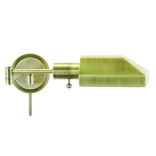 Home Office Pharmacy Swing Arm Wall Swing Lamp - WS12-71J - Antique Brass by House of Troy